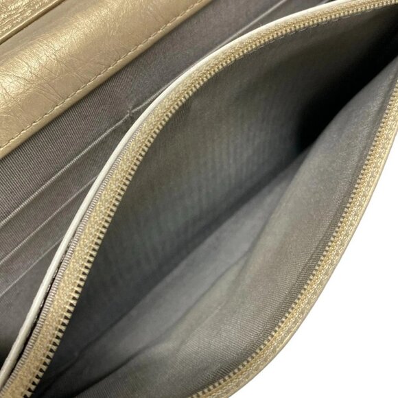 Auth CHANEL Matelasse Gold Leather Other Style Wallet Gold hardware - Picture 5 of 16